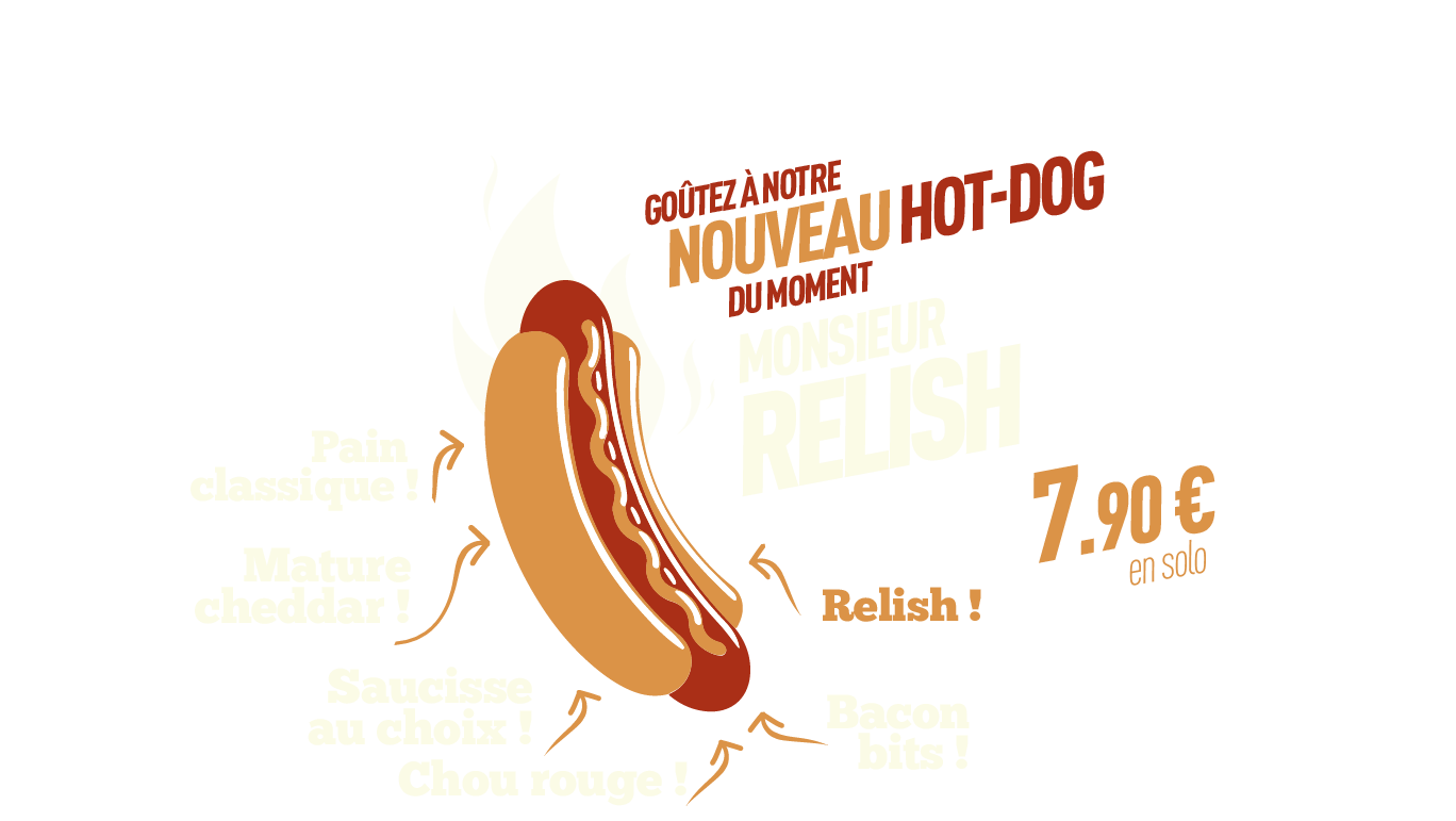 Monsieur Albert - Créateur de Hot-dogs à la Française - Hot-dog du moment - Monsieur Charles